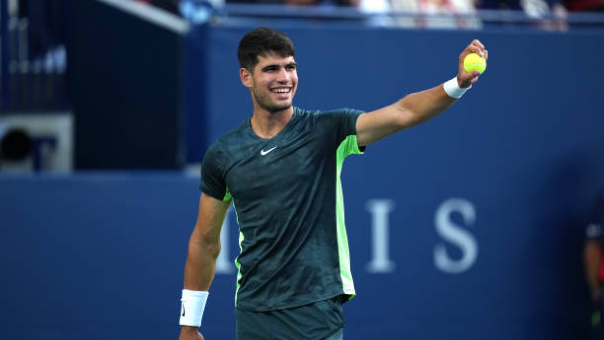 Carlos Alcaraz, análisis cuadro ATP Cincinnati 2023. Foto: gettyimages