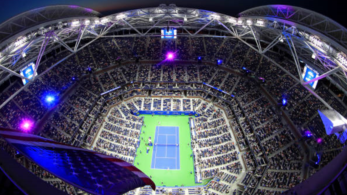 La pista Arthur Ashe del US Open 2018. Foto: getty