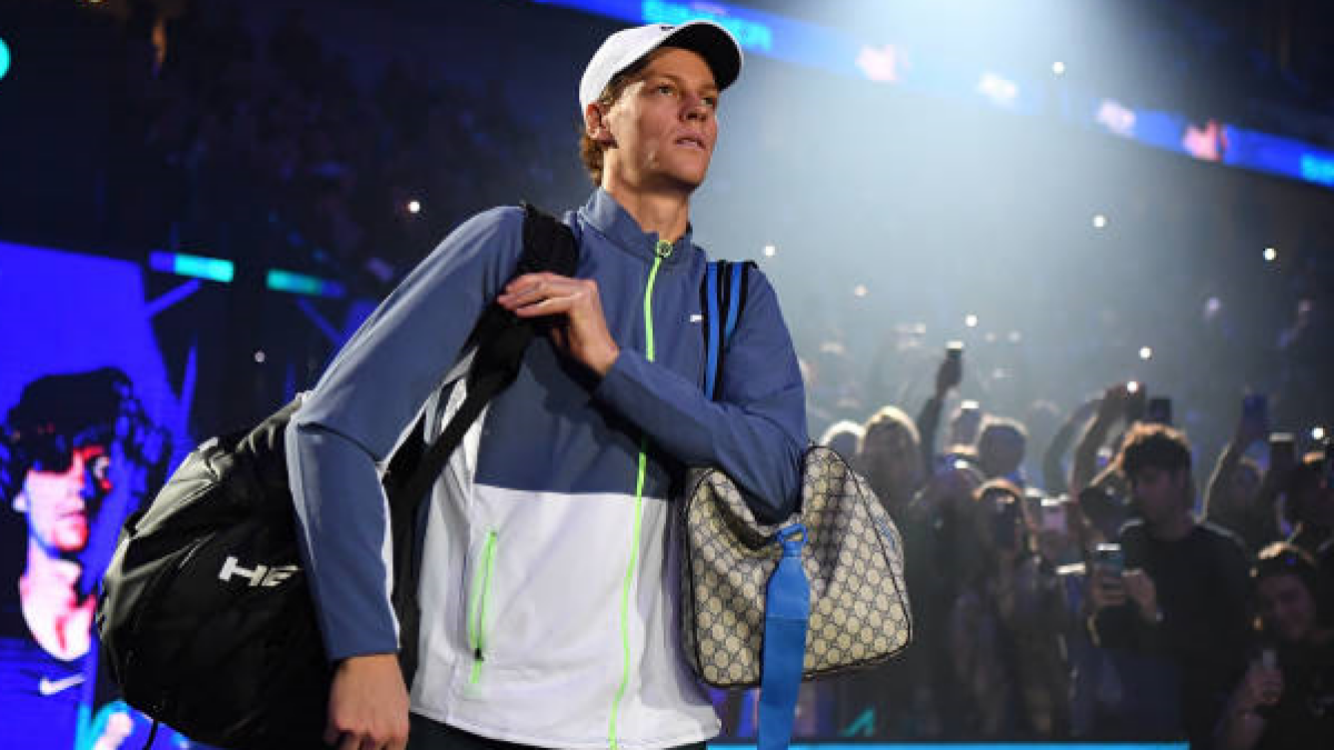 Jannik Sinner en las ATP Finals 2023. Foto: getty