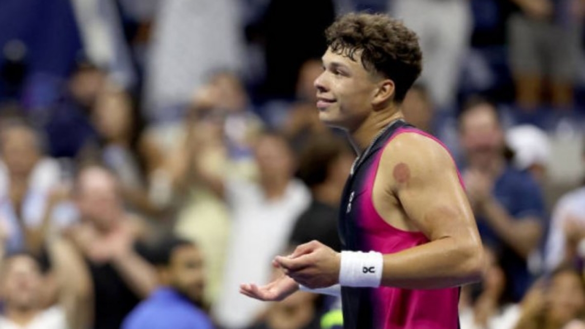 Las dos cosas que tendrá que hacer Ben Shelton si quiere ganar a Djokovic hoy. Foto: Getty