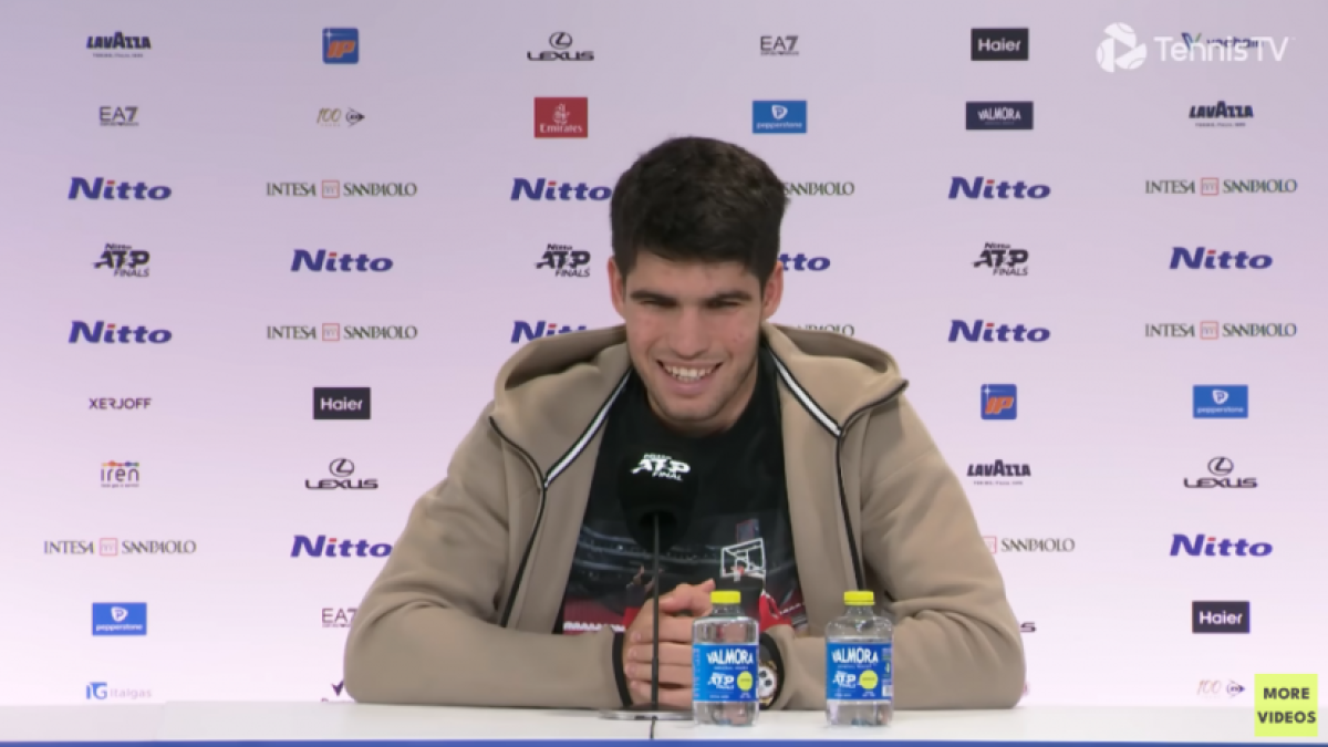 Alcaraz: "Estoy preparado para enfrentarme a Djokovic". Foto: TennisTv