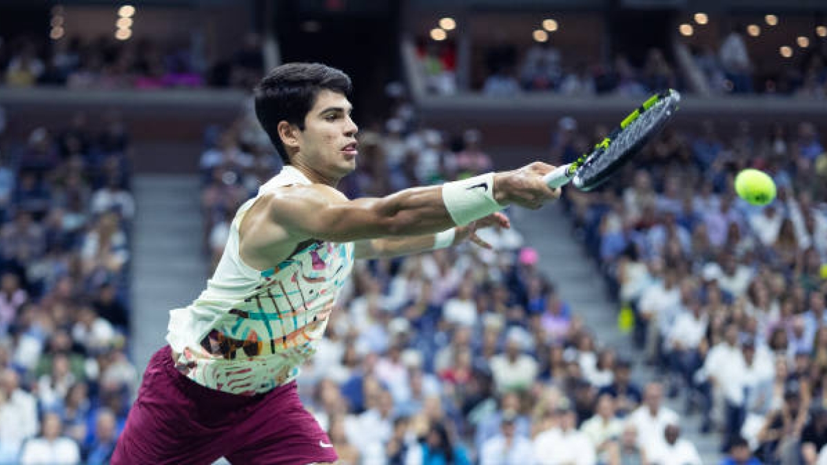 Carlos Alcaraz, detalles del ATP Pekín 2023. Foto: gettyimages