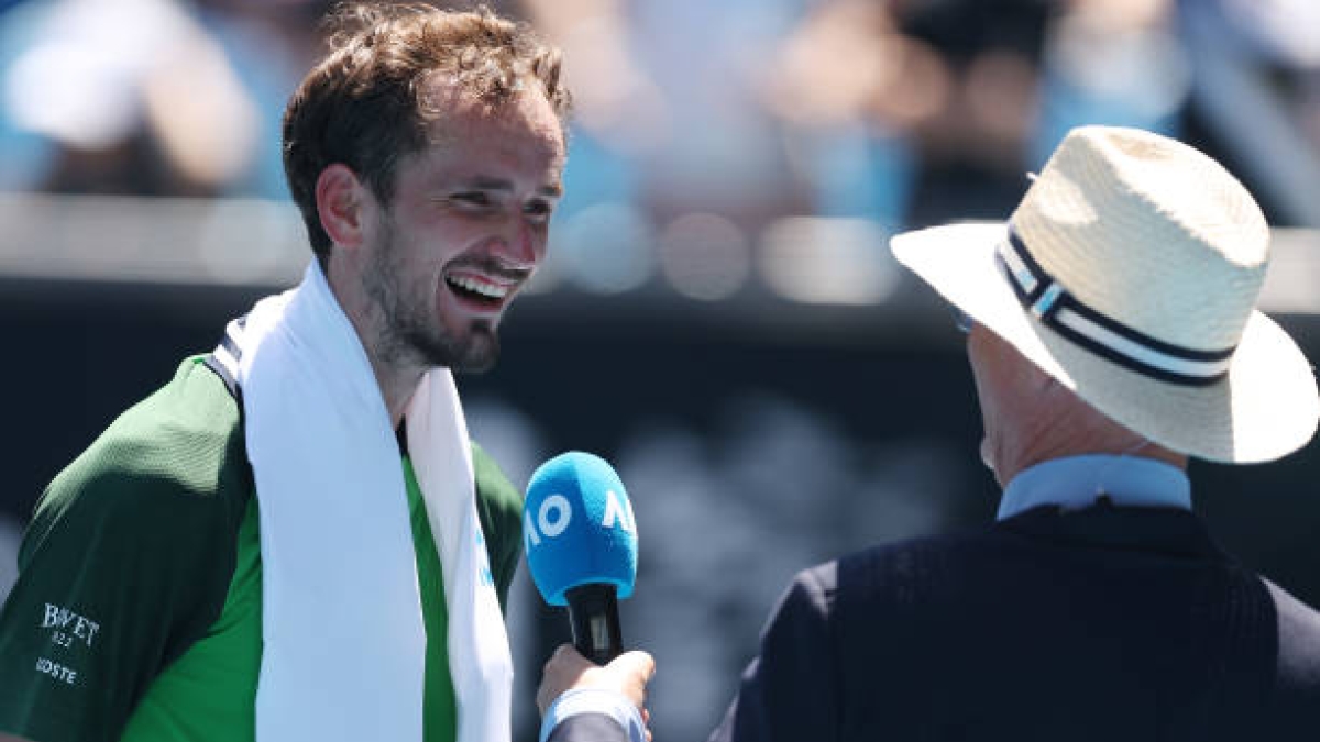 Daniil Medvdev, sensaciones Open de Australia 2024. Foto: gettyimages