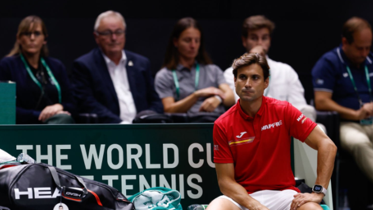 David Ferrer en la Copa Davis 2023. Foto: Getty
