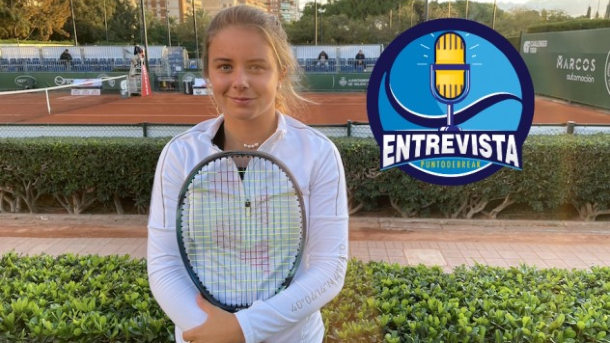 Ariana Geerlings en el Club de Tenis Valencia. Fuente: Punto de Break