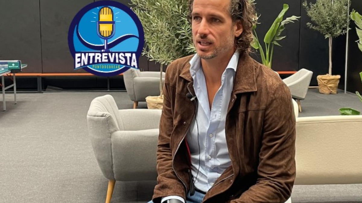 Feliciano López en su entrevista con Fernando Murciego. Fuente: Punto de Break