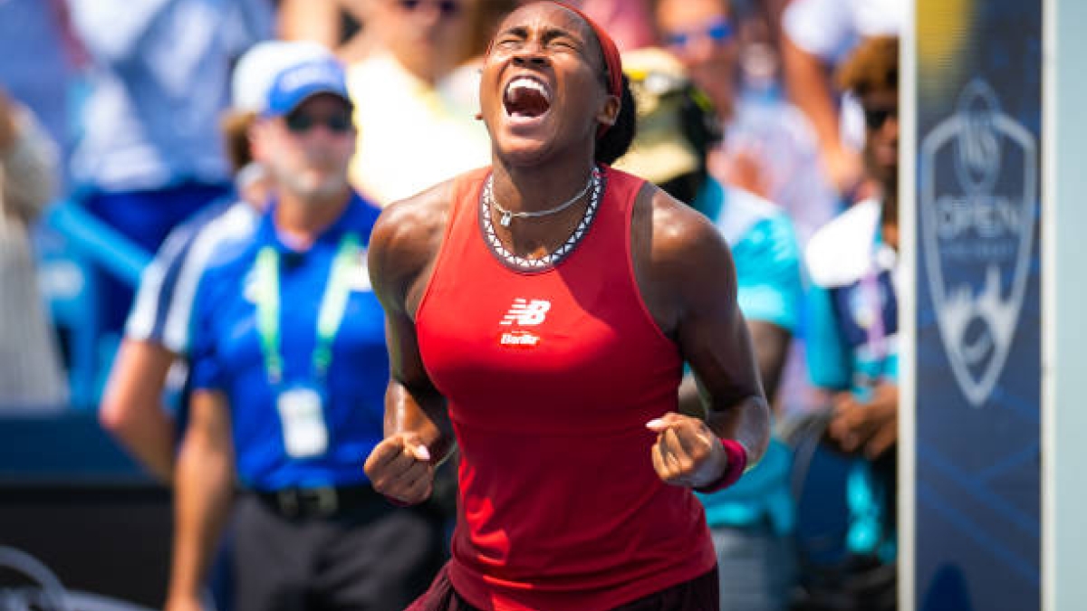 Coco Gauff. Fuente: Getty