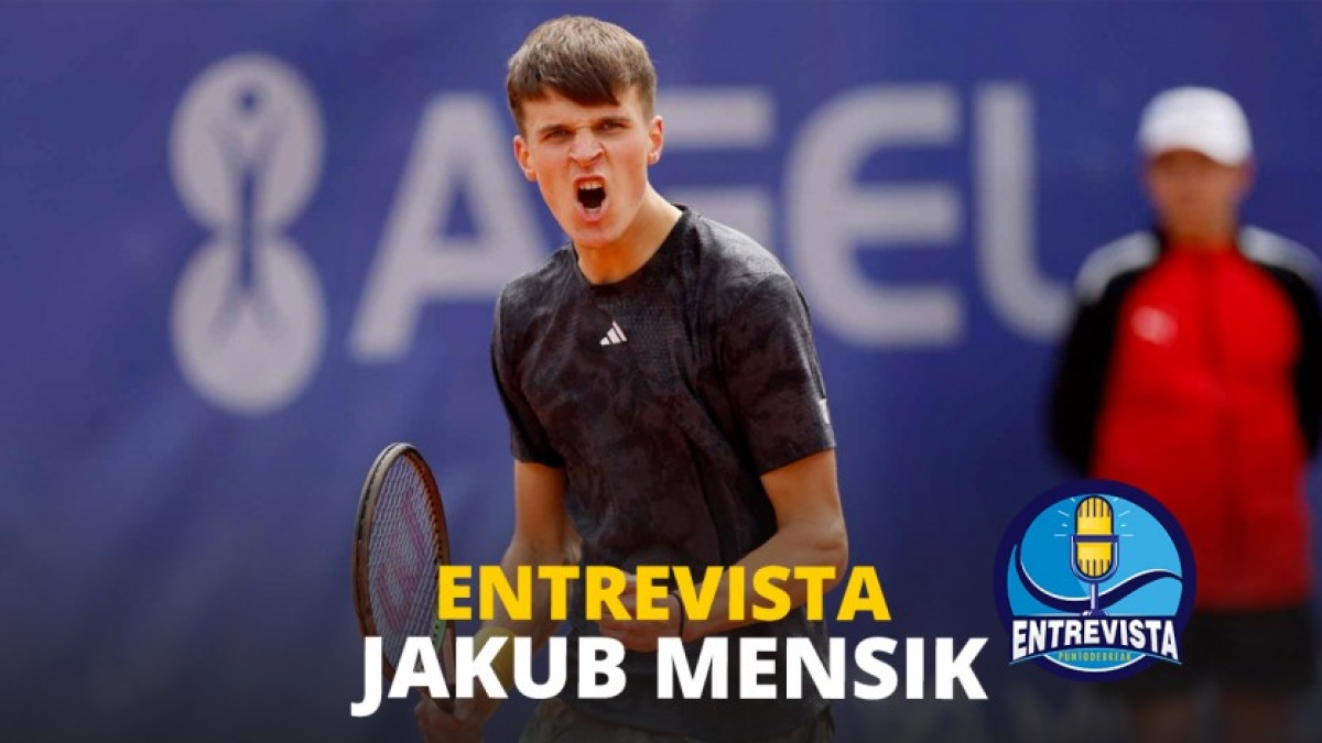 Entrevista a Jakub Mensik. Fuente: Punto de Break