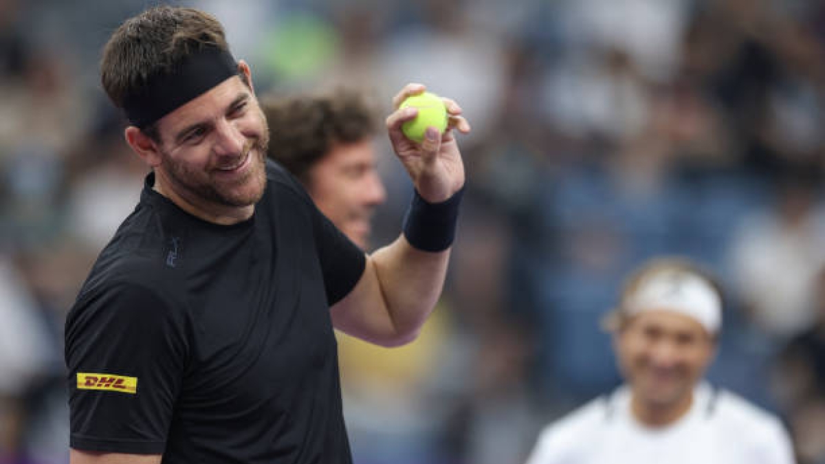 Juan Martín Del Potro opina de Alcaraz. Foto: gettyimages