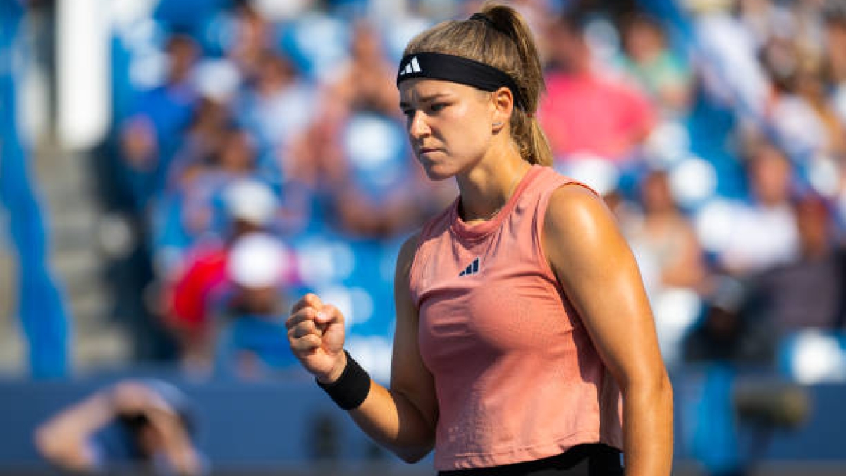 Karolina Muchova, finalista WTA Cincinnati 2023. Foto: gettyimages