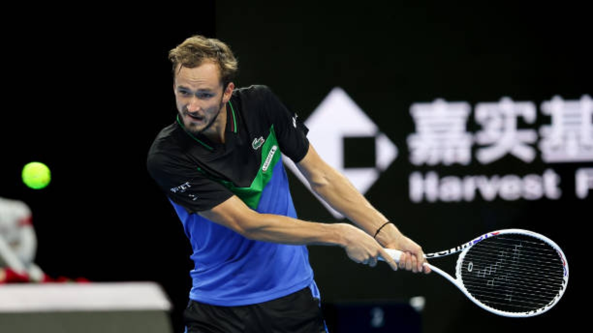 Daniil Medvedev. Fuente: Getty