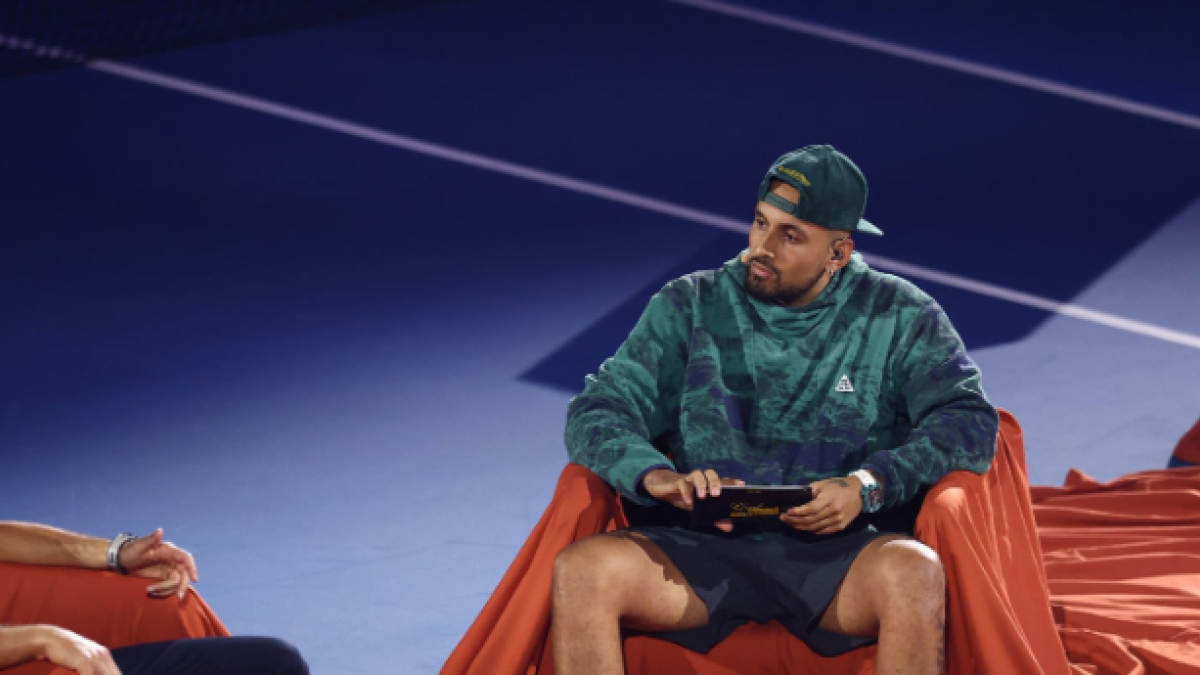 Nick Kyrgios en el Open de Australia 2024. Foto: Getty