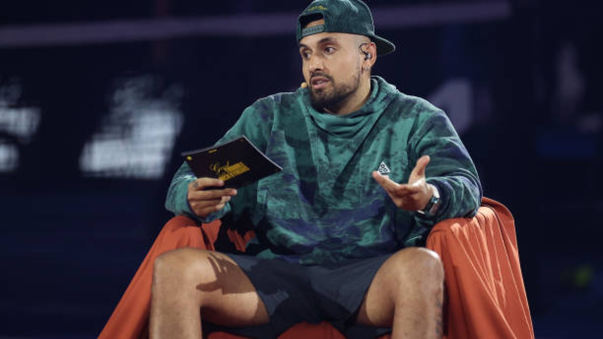 Nick Kyrgios, en el Open de Australia 2024. Foto: Getty