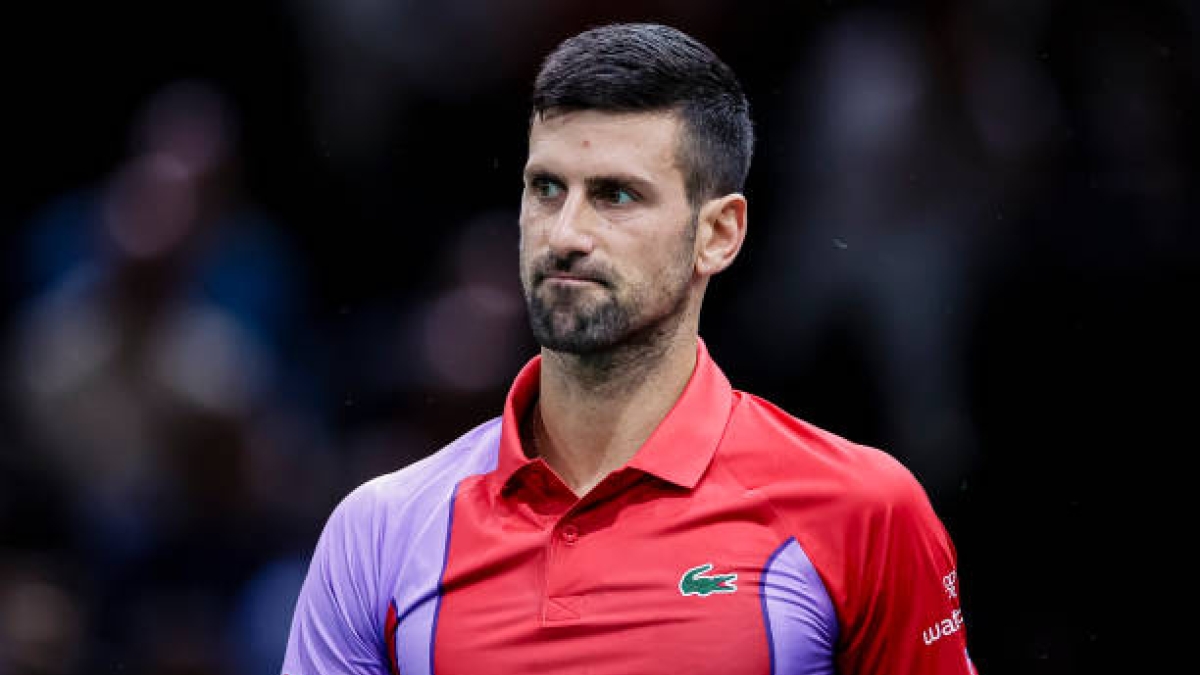 Novak Djokovic, problemas de estómago en París. Foto: gettyimages