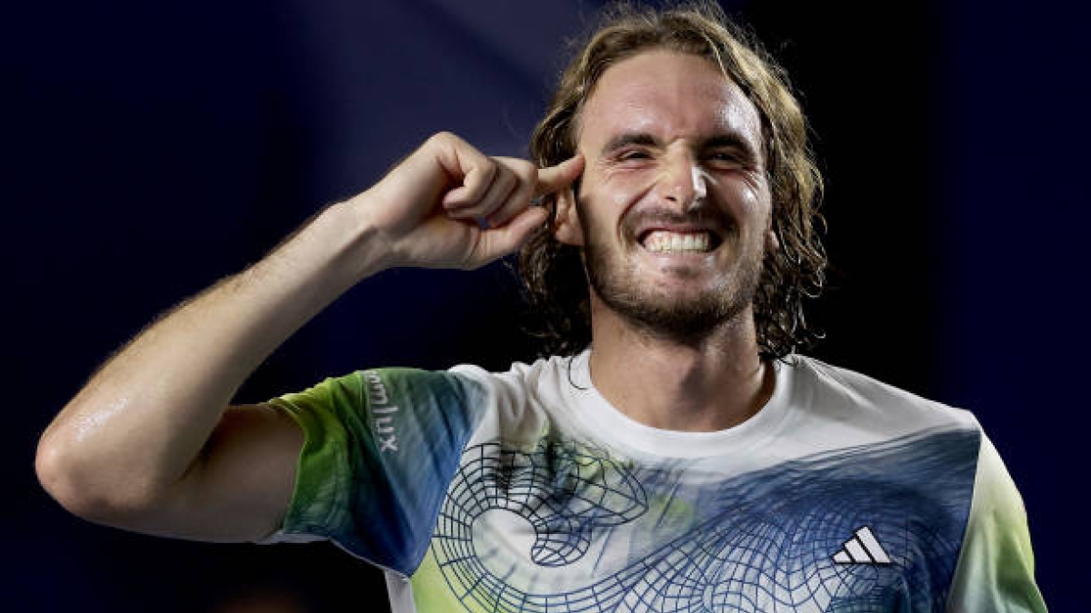Stefanos Tsitsipas. Fuente: Getty
