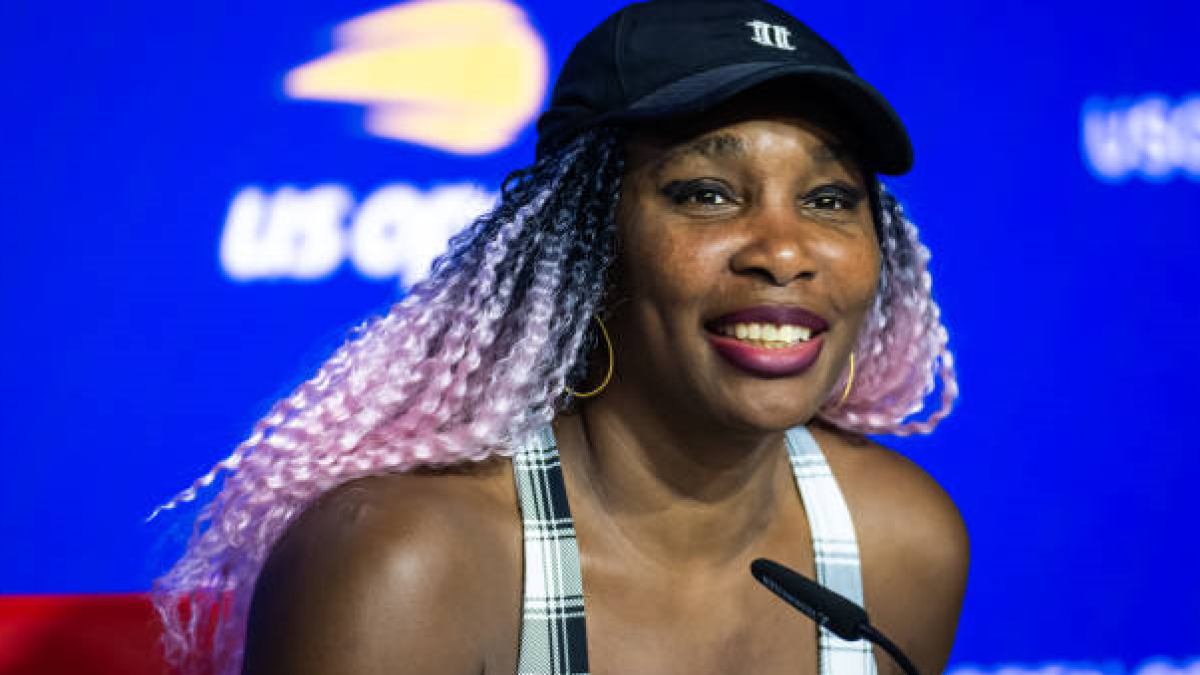 Venus Williams en el US Open 2023. Foto: getty