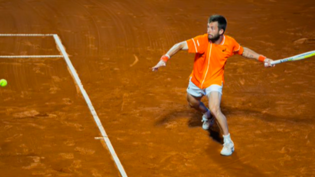 Corentin Moutet sigue sumando victorias en Santiago. Fuente: Getty