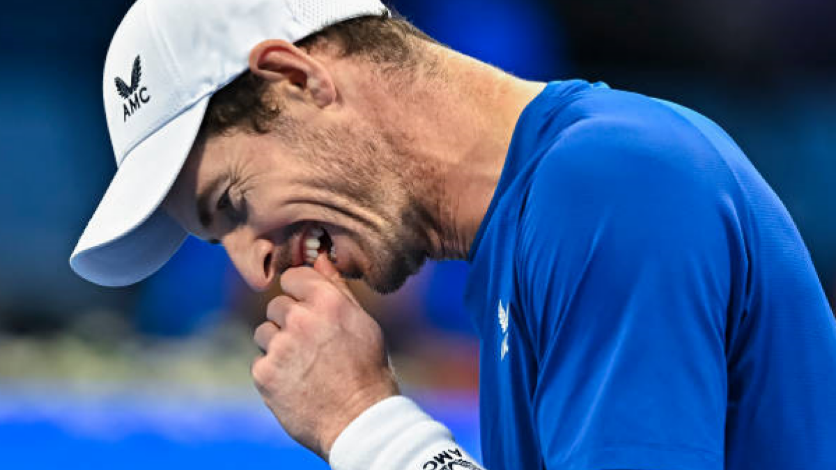 Andy Murray en Doha 2024. Foto: getty