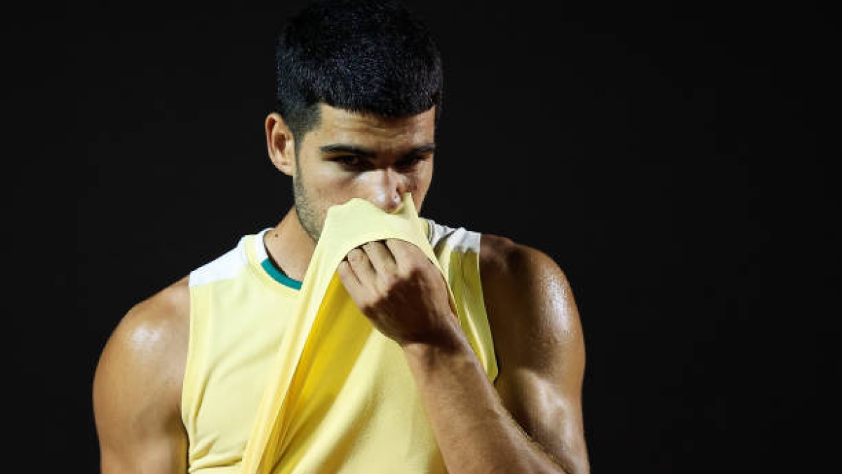 Carlos Alcaraz, detalles de su lesión. Foto: gettyimages