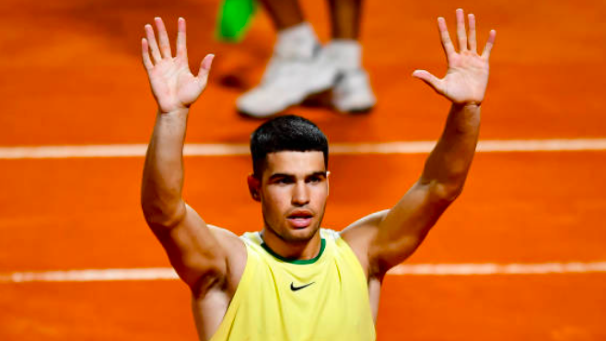 Carlos Alcaraz, a semifinales del Argentina Open. Fuente: Getty