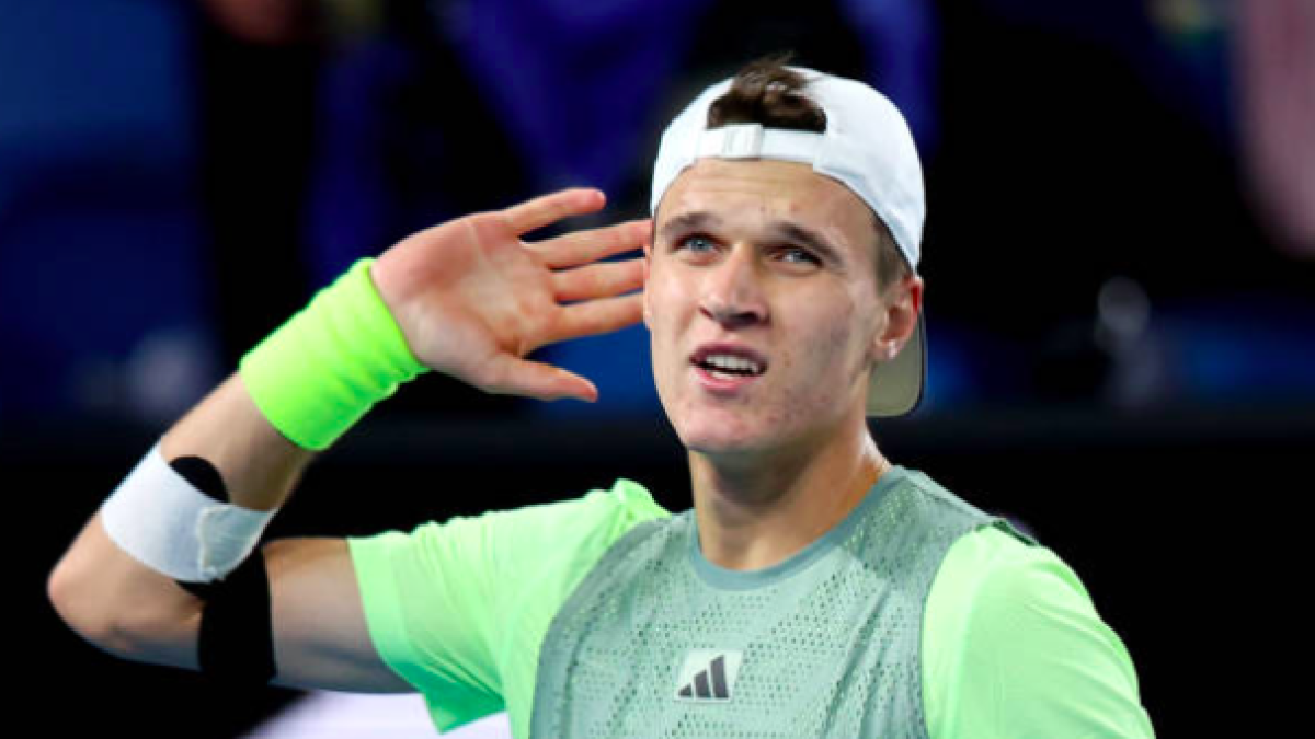 Jakub Mensik. Fuente: Getty