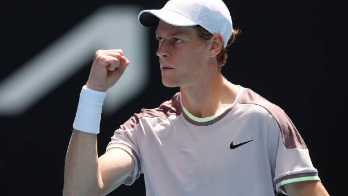 Jannik Sinner. Fuente: Getty