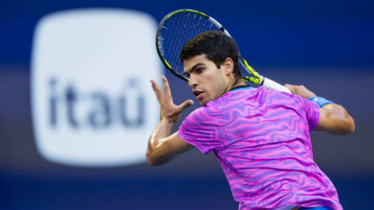 Alcaraz tras vencer a Musetti: "Probablemente esté jugando mi mejor tenis desde verano". Foto: Gettyimages