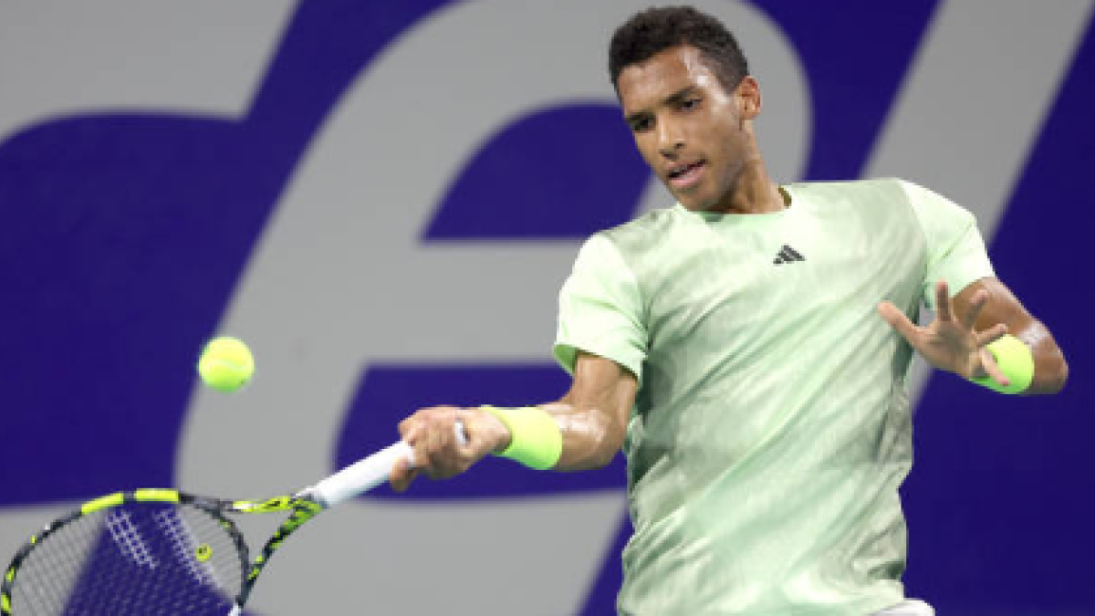 Aliassime rinde a Lestienne y espera a Alcaraz en la próxima ronda. Foto: Gettyimages