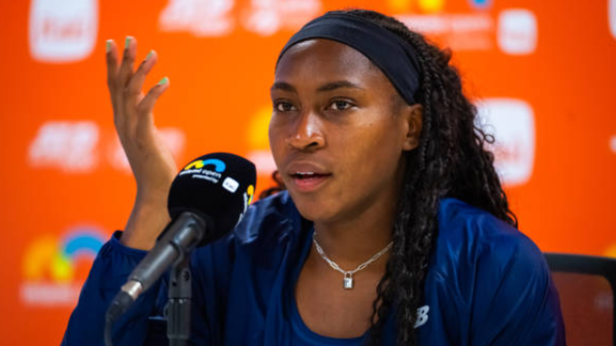 Gauff, molesta con la organización: “El torneo da horarios poco realistas”. Foto: Gettyimages