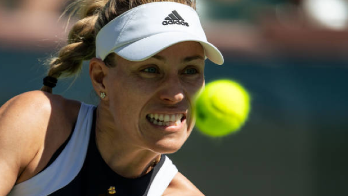 Kerber, madre y tenista. Foto: Gettyimages