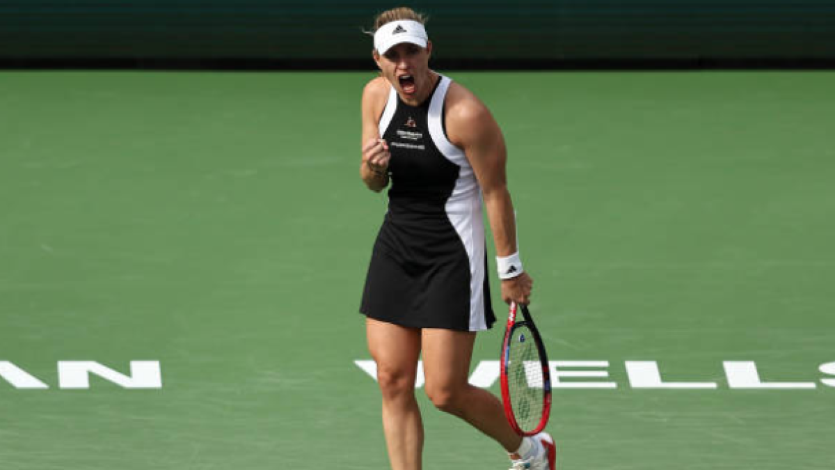 Kerber va en serio y se planta en octavos. Foto: Gettyimages