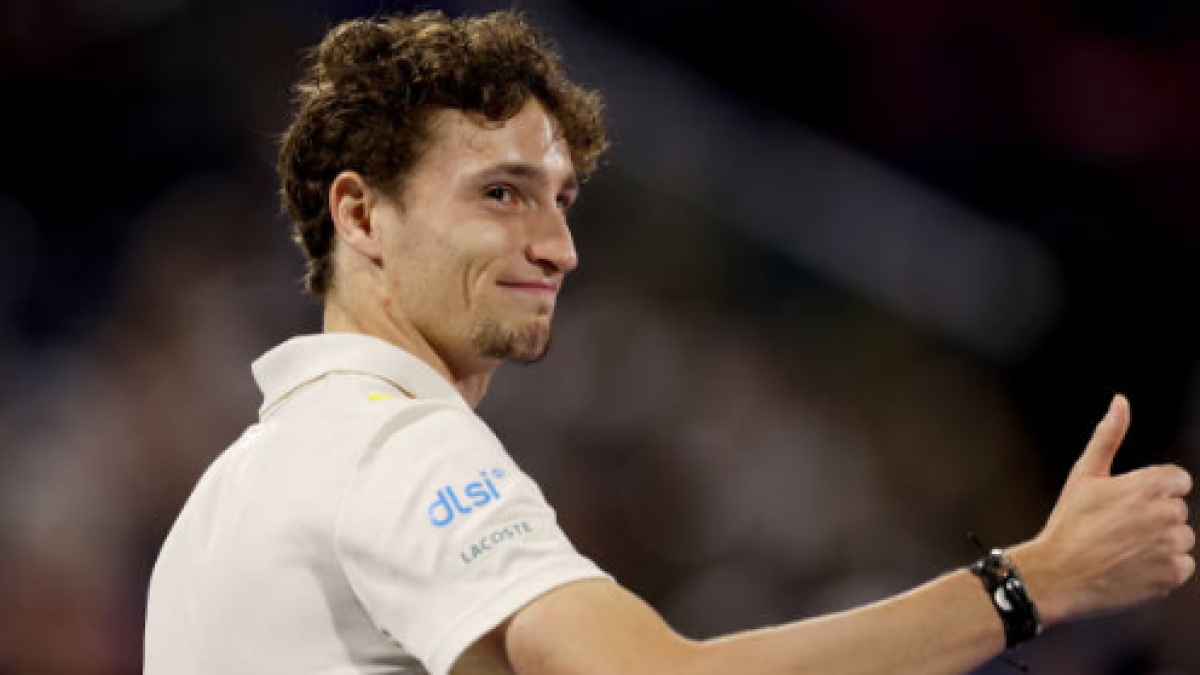 La increíble racha de victorias de Umbert tras ganar el primer set. Foto: Gettyimages