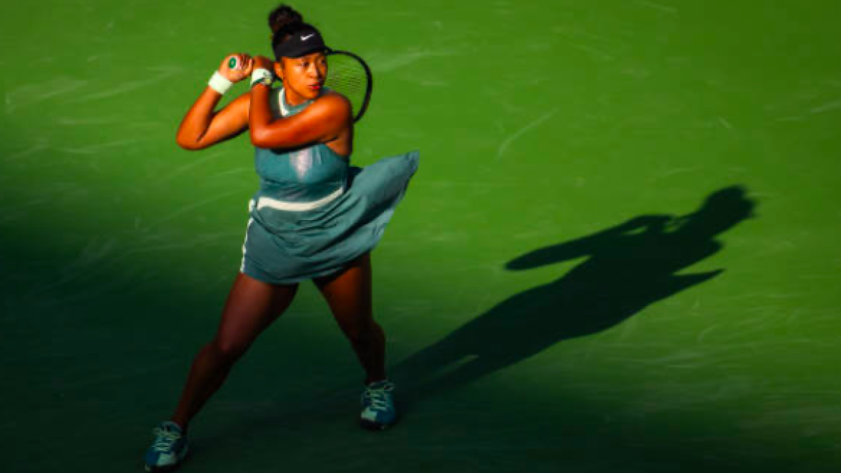 Naomi Osaka volvió con victoria en Indian Wells. Fuente: Getty