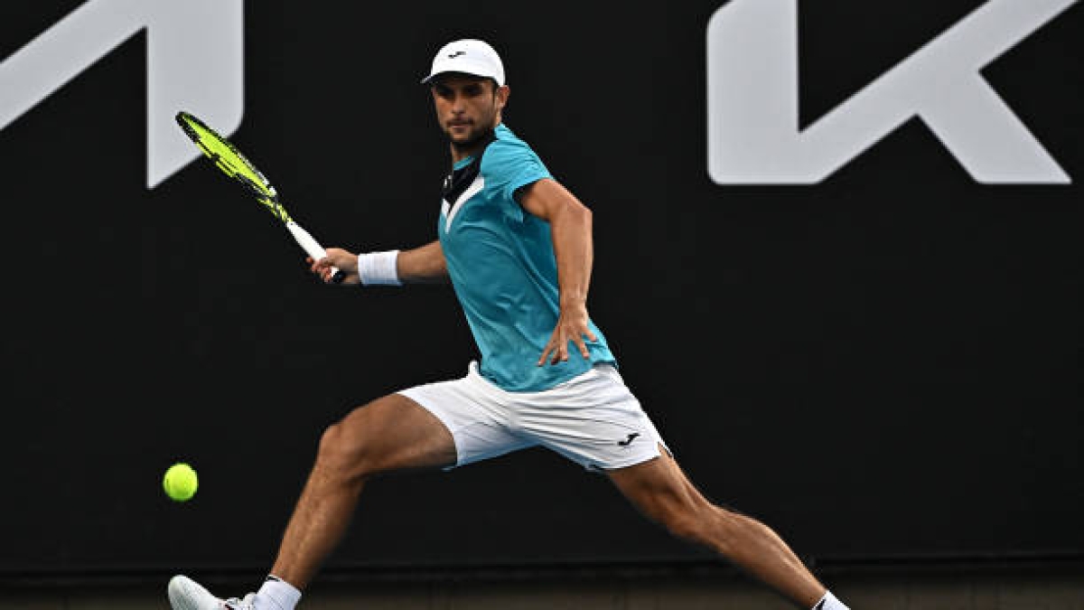 Aleksandar Vukic, rival de Djokovic en Indian Wells 2024. Foto: gettyimages