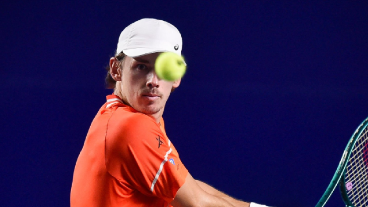 Alex De Miñaur en el ATP Acapulco 2024. Foto: Getty