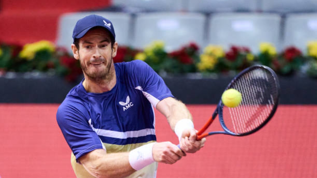 Andy Murray, dobles en Miami Open 2024. Foto: gettyimages