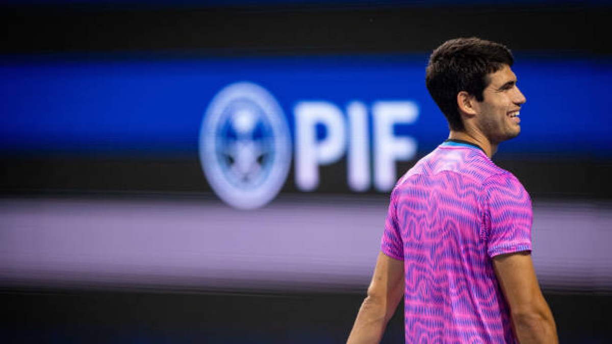Alcaraz, mensaje. Foto: gettyimages