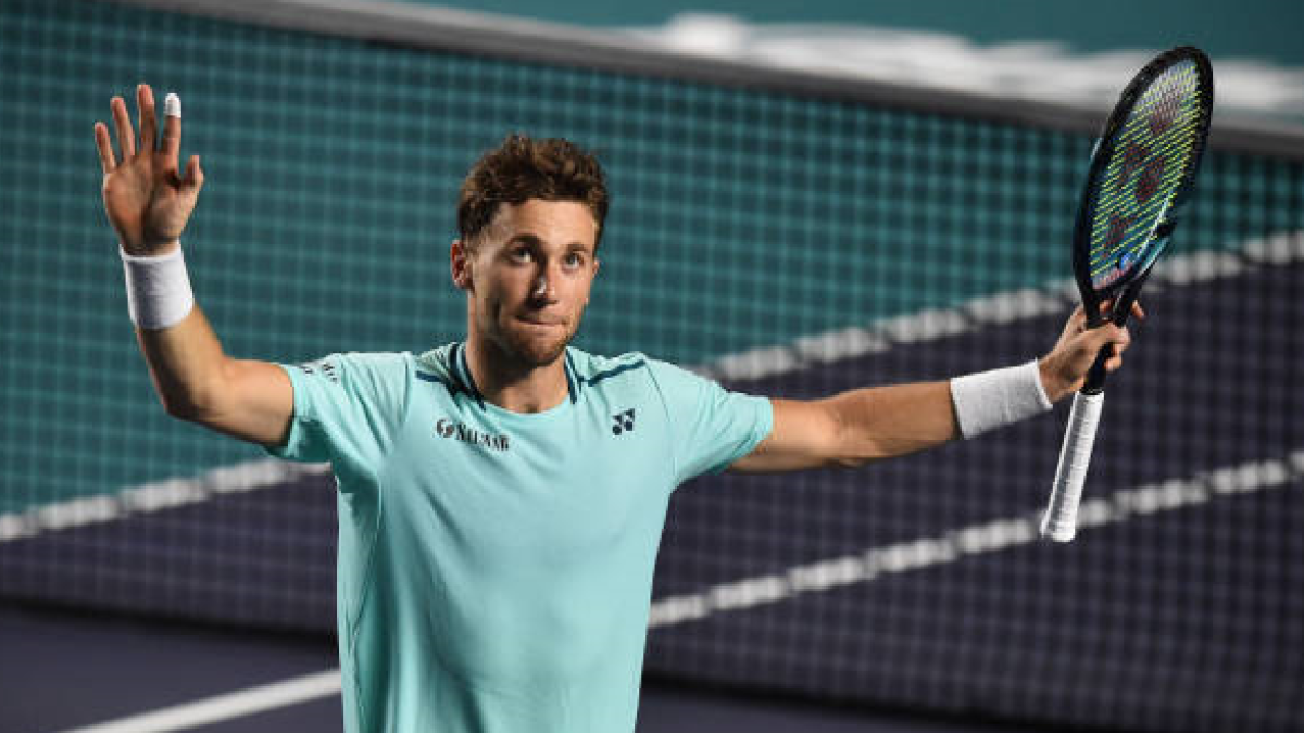 Casper Ruud en Acapulco 2024. Foto: getty