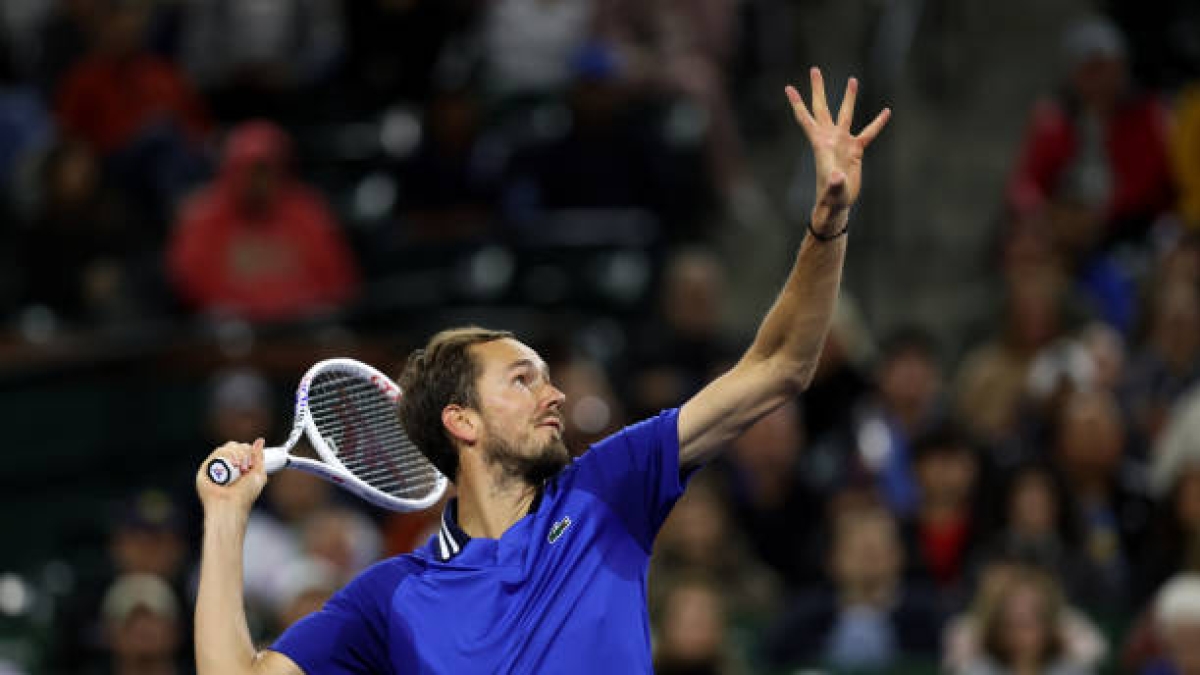 Daniil Medvedev, rutina necesaria. Foto: gettyimages