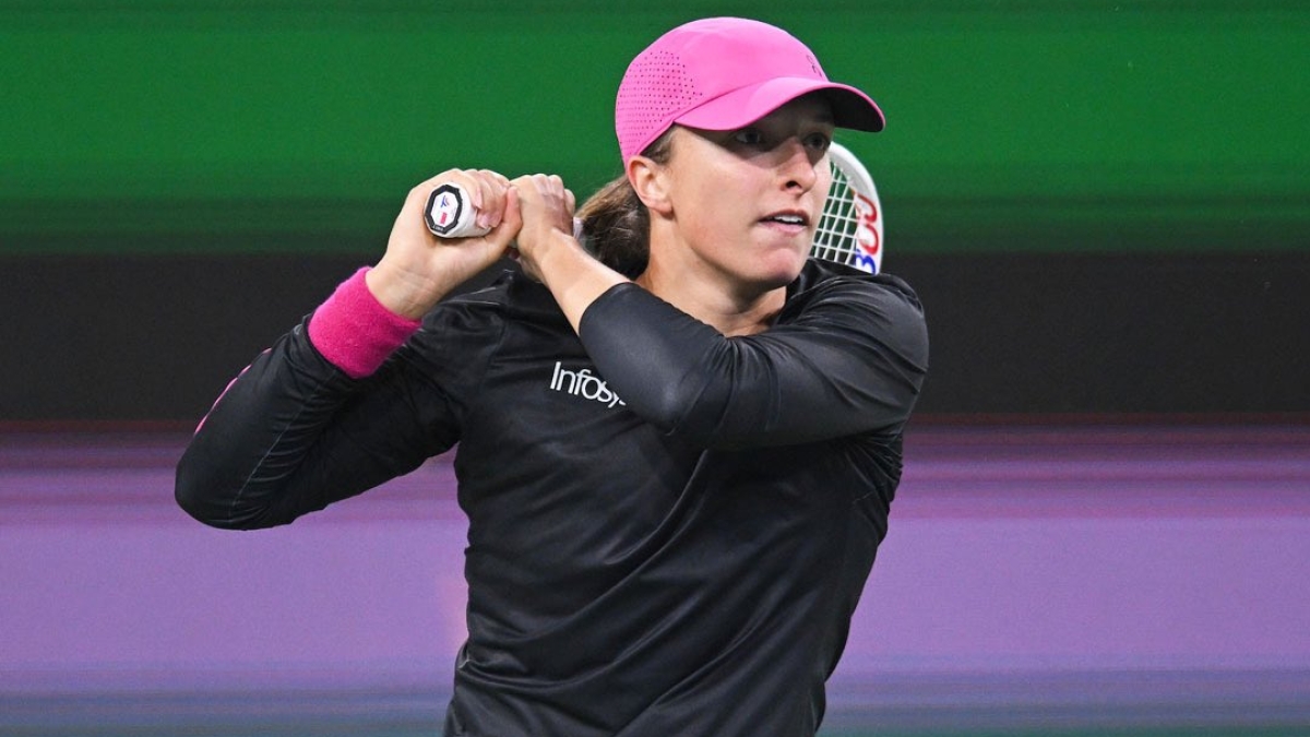 Swiatek va a masterclass por partido. Foto: Getty