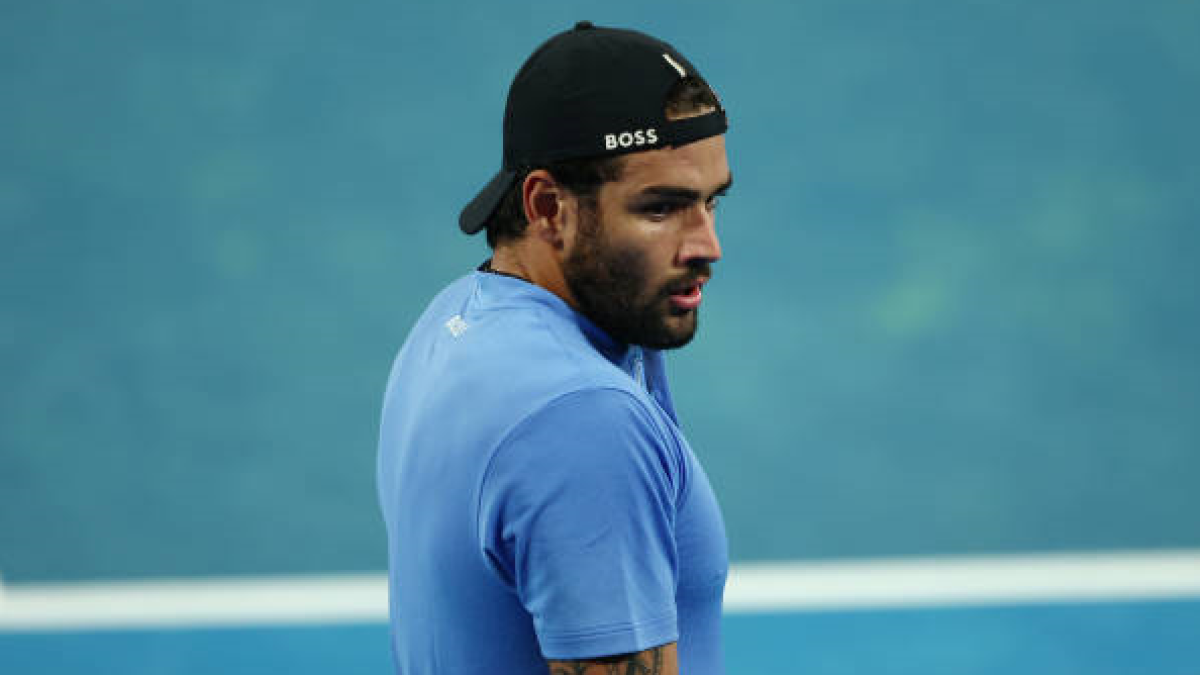 Matteo Berrettini en el Open de Australia 2024. Foto: getty
