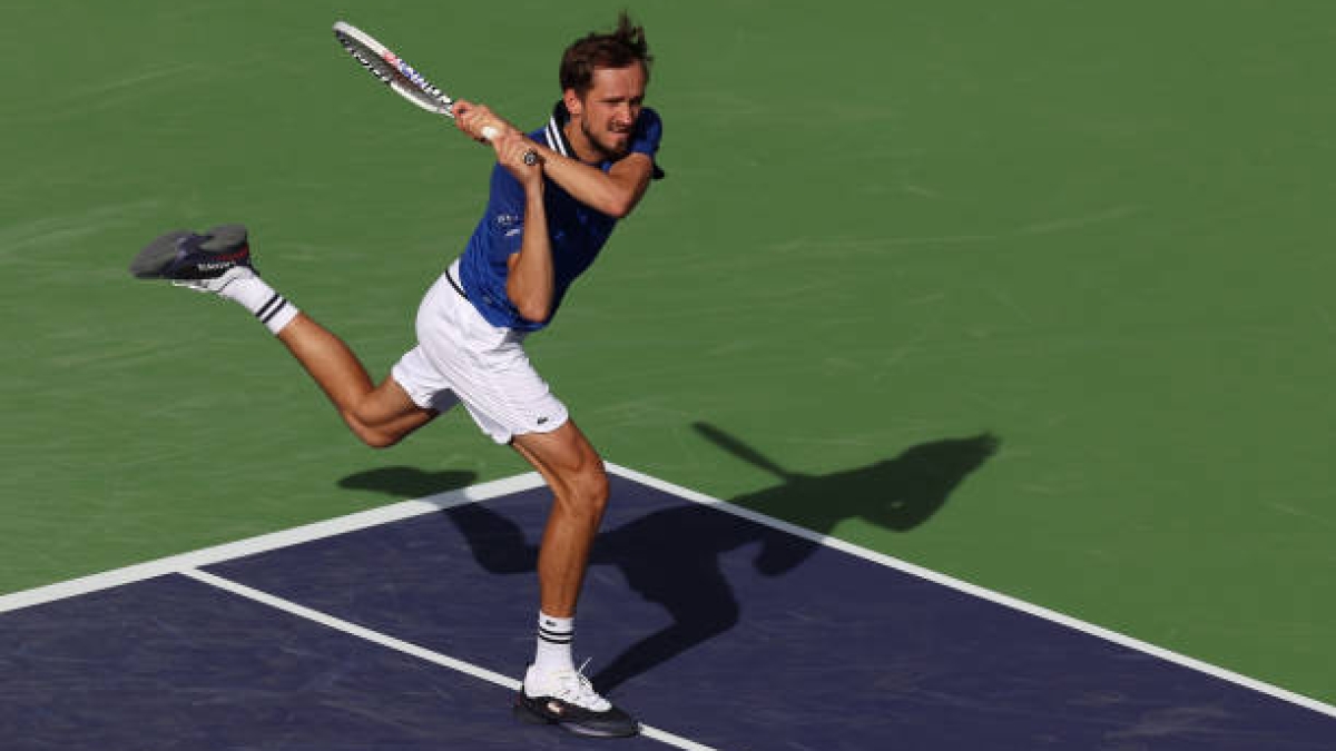 Daniil Medvedev. Fuente: Getty