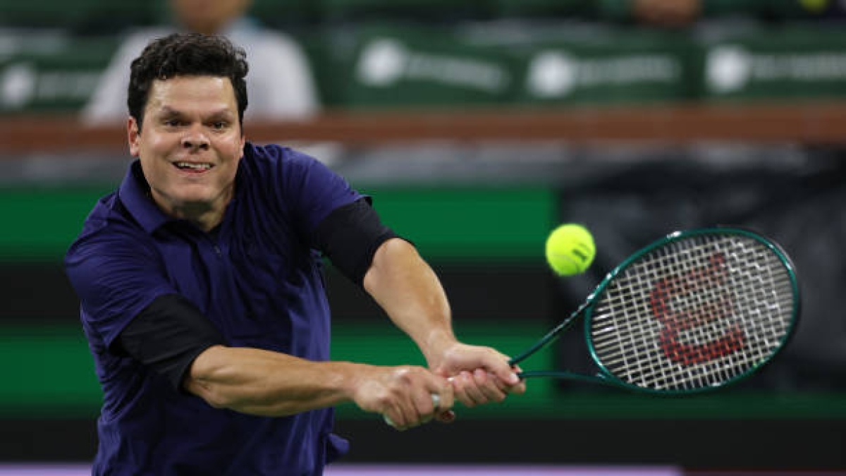 Milos Raonic, Indian Wells 2024. Foto: gettyimages