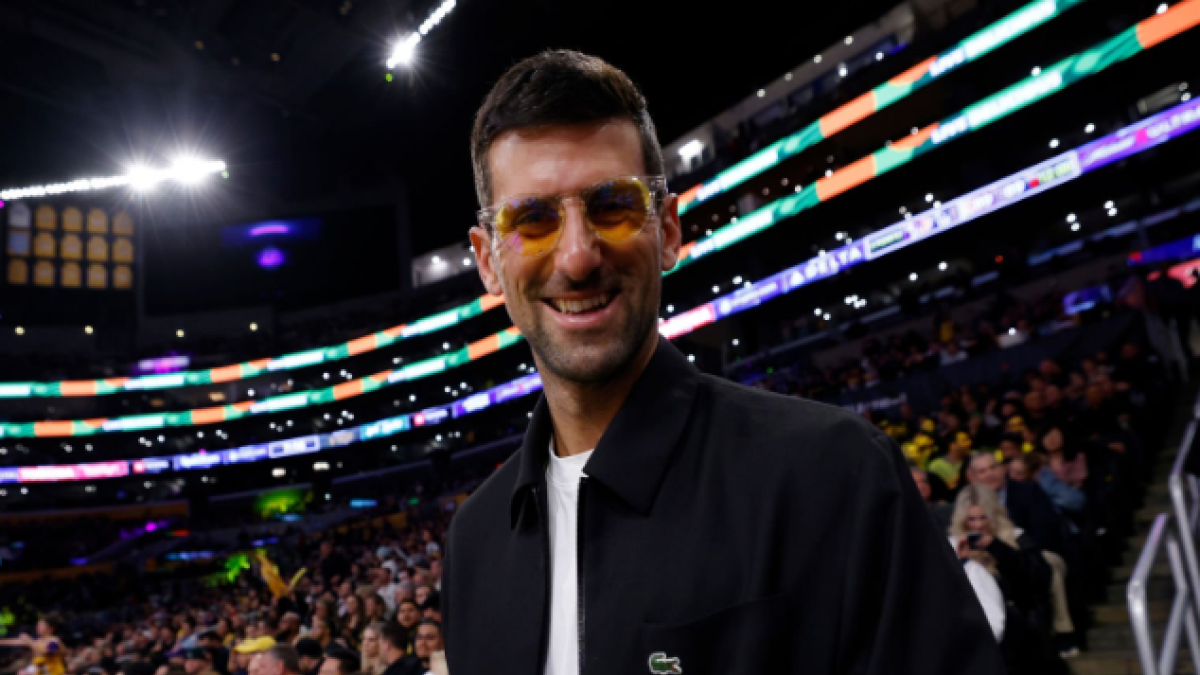 Novak Djokovic en Estados Unidos. Foto: Getty