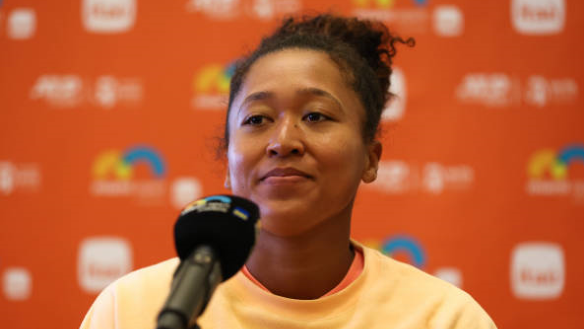 Naomi Osaka en el Miami Open 2024. Foto: getty