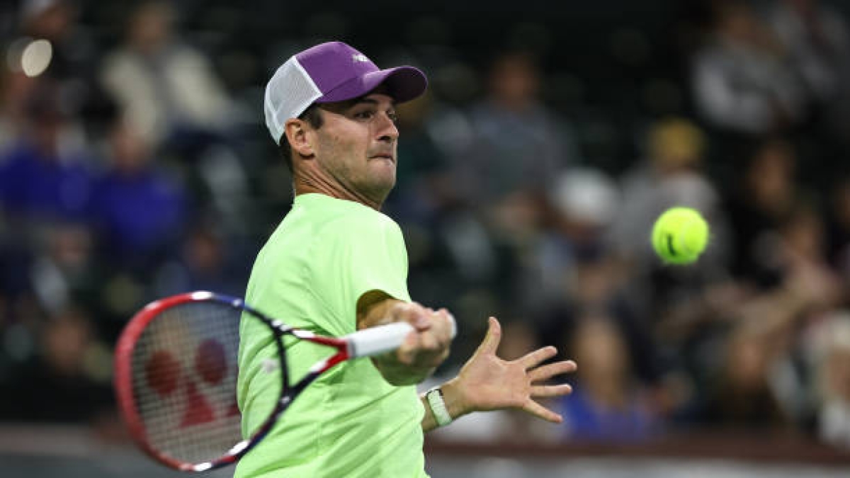 Tommy Paul, rival Djokovic en Indian Wells 2024. Foto: gettyimages