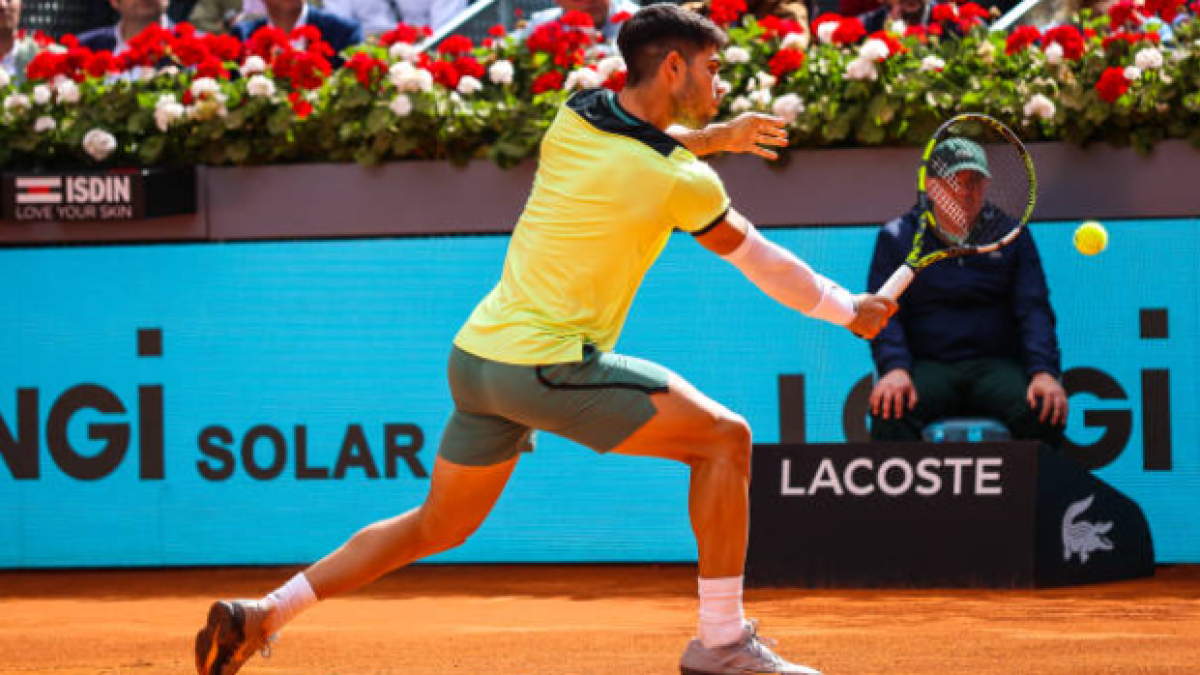El oficio de Alcaraz acaba con un correoso Struff. Foto: Gettyimages