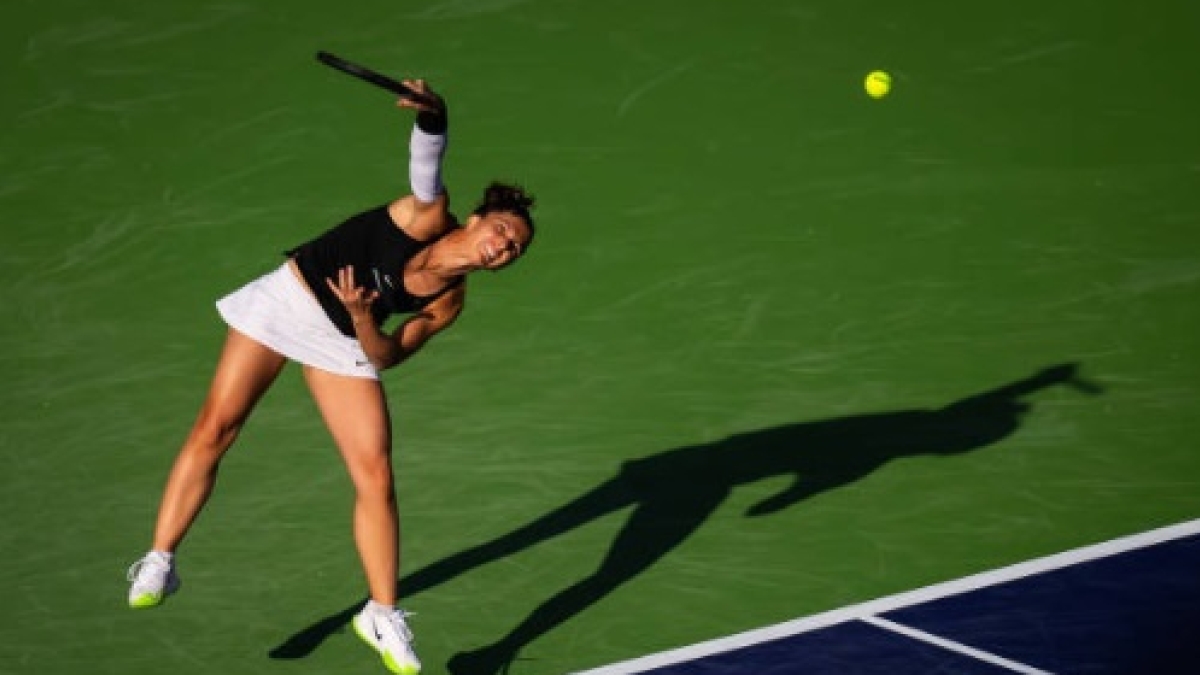 La sequía de Errani con su servicio: 29 partidos sin hacer un saque directo. Foto: Gettyimages