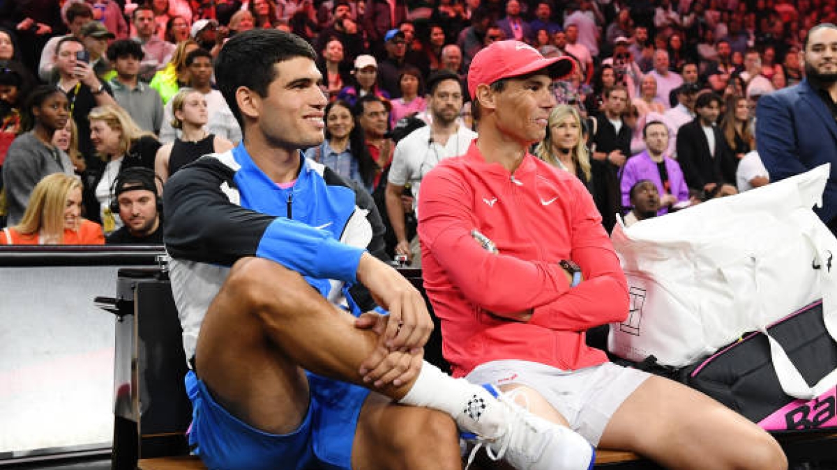 Alcaraz y Nadal, planes olímpicos. Foto: gettyimages