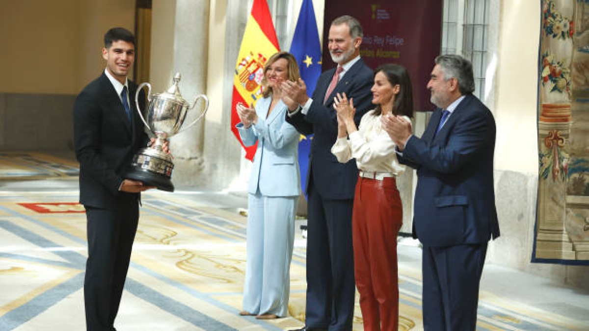 Alcaraz, premio nacinonal del deporte. Foto. gettyimages